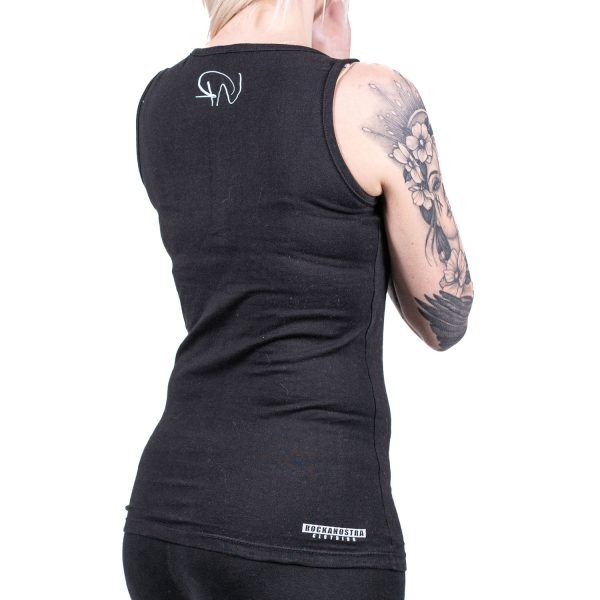 Tank Top Schwarz für Frauen, mit Schreibschrift – Bild 2
