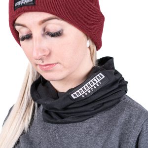 Tuch, Unisex, mit Aufnäher Block