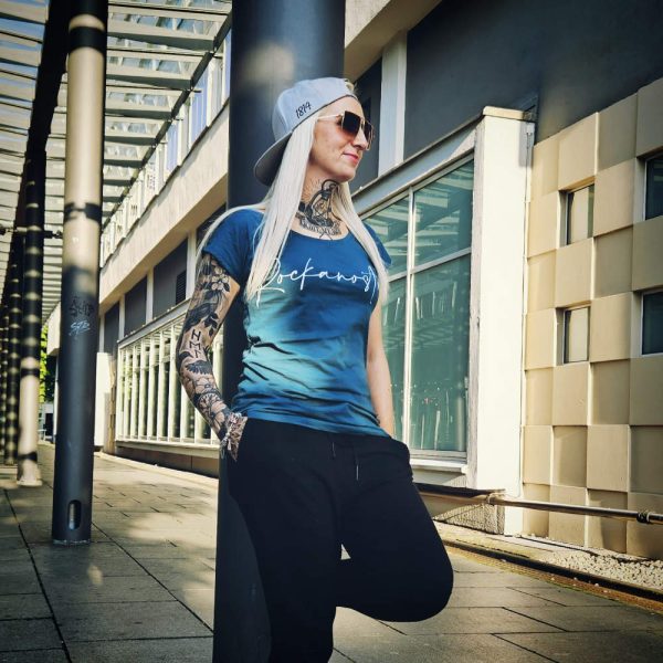 T-Shirt für Frauen, mit Schreibschrift
